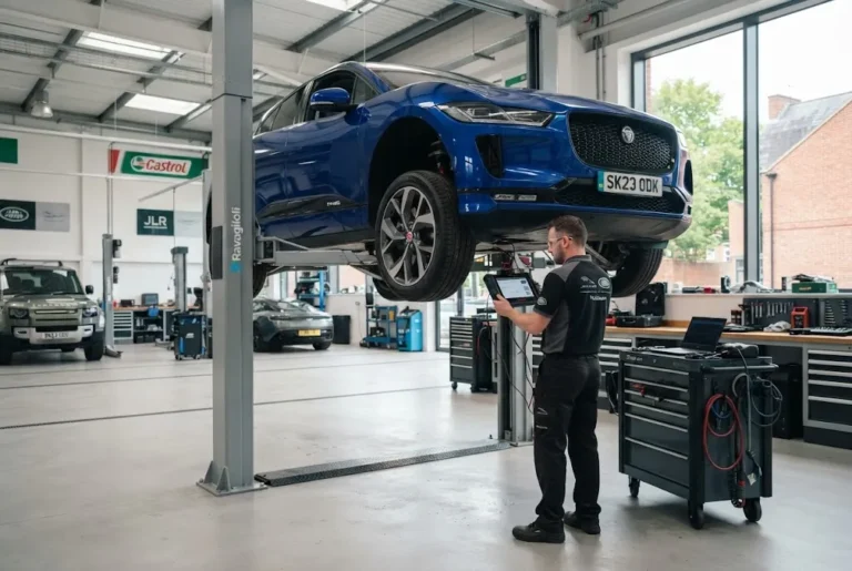 Auto Repair Services: A Practical Guide for Drivers Auto repair services being carried out on a vehicle in a professional workshop
